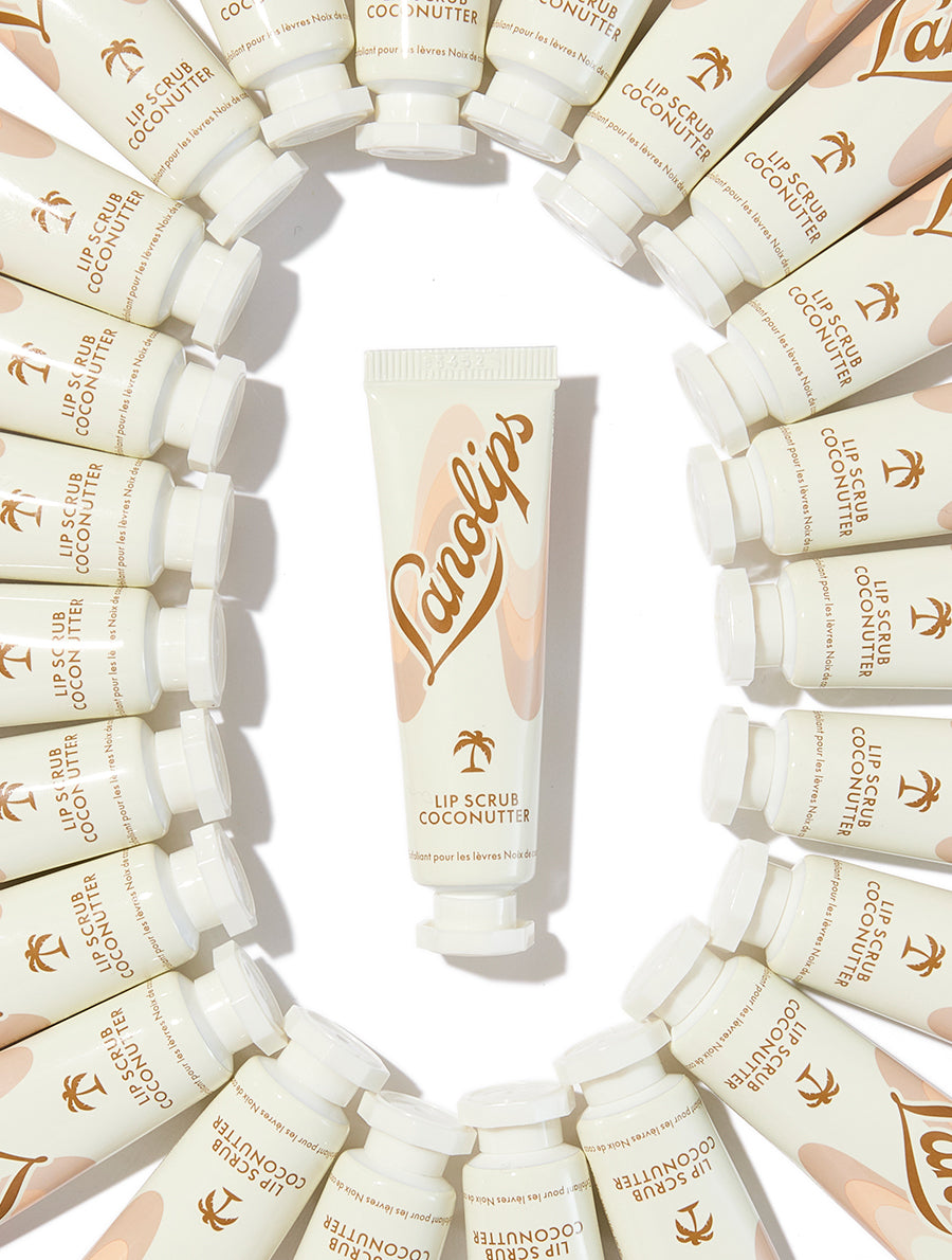 Lanolips Lip Scrub Coconutter is a 100% natural balm based scrub that both smooths and hydrates. Comes in two all natural flavours: Coconutter and Strawberry.