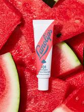 Load image into Gallery viewer, Lanolips 101 Ointment Multi-Balm in Watermelon is made with lanolin, vitamin-e and natural watermelon fruit extracts
