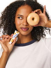 Load image into Gallery viewer, Lanolips 101 Ointment Multi-Balm in Glazed Donut is made with ultra-pure lanolin, vitamin e and natural flavours.

