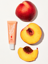 Load image into Gallery viewer, Lanolips 101 Fruities range comes in seven delicious flavours: Peach, Strawberry, Watermelon, Coconutter, Minty, Pear and Green Apple
