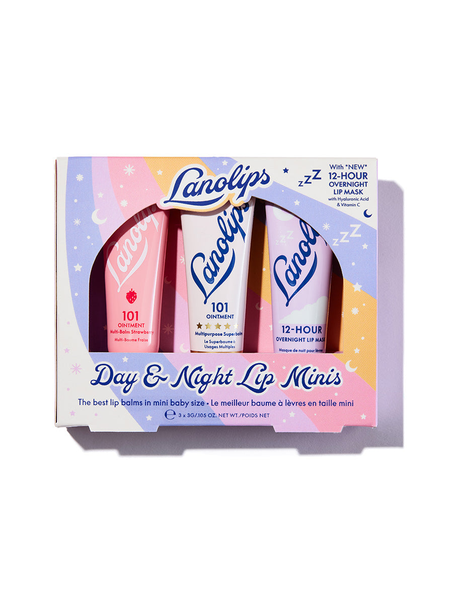 Holiday Gift Sets | Day & Night Lip Mini Gift Set | Lanolips EU