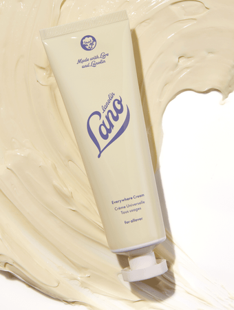 Lanolips Lanolin Everywhere Cream is formulated for dry, thirsty skin all-over