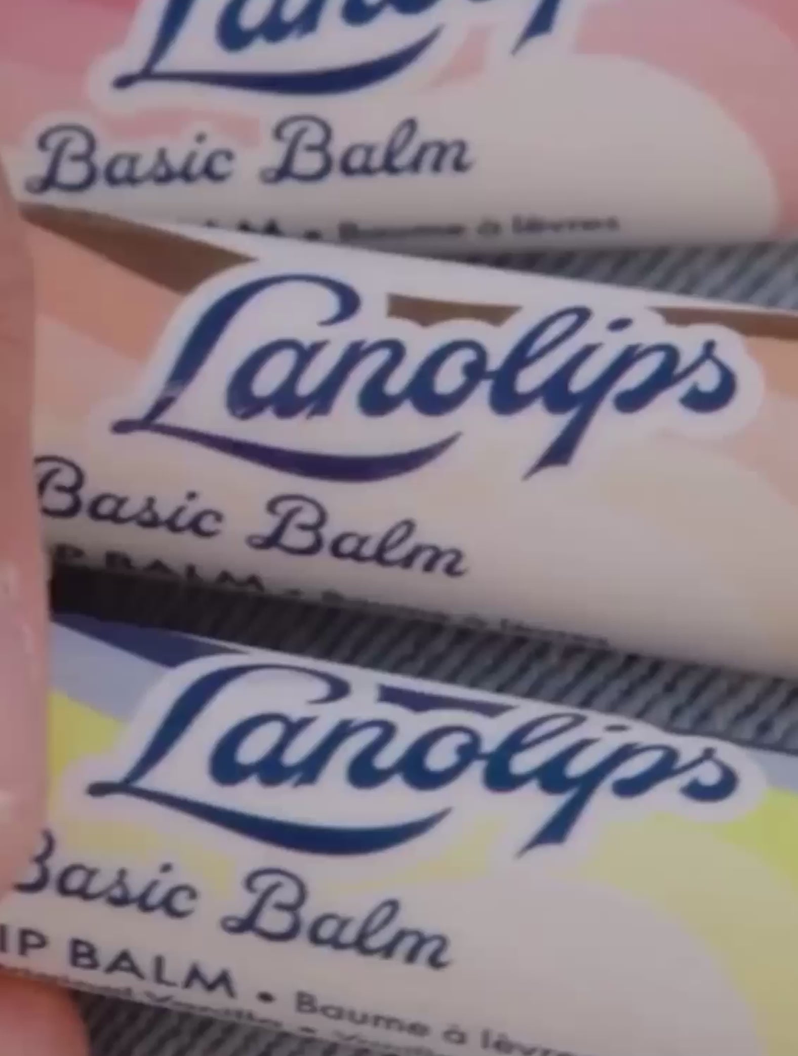 Video of Lanolips Basic Balm range, comes in three natural flavours: Coconutter, Strawberry and Original Vanilla. Made with nourishing lanoln, shea butter, vitamin e and natural fruit extracts.