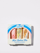 Load image into Gallery viewer, Mini Babies Trio: The best lip balms in mini baby size. 
