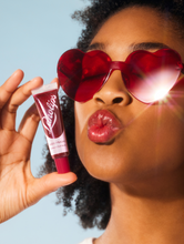 Load image into Gallery viewer, Model wearing Glossy Balm Berry and featuring the product
